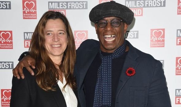 ian wright wife