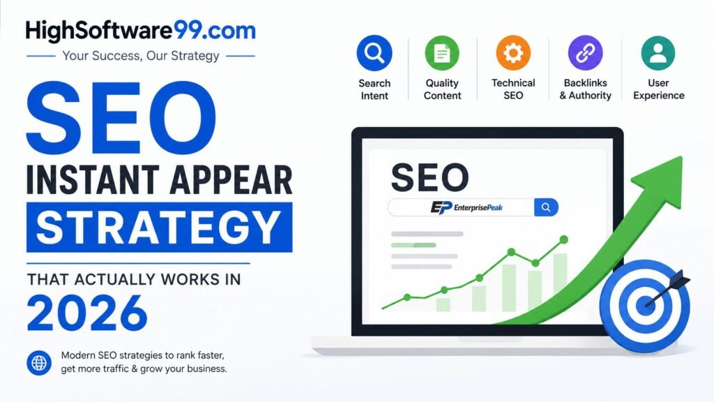 SEO Instant Appear HighSoftware99.com