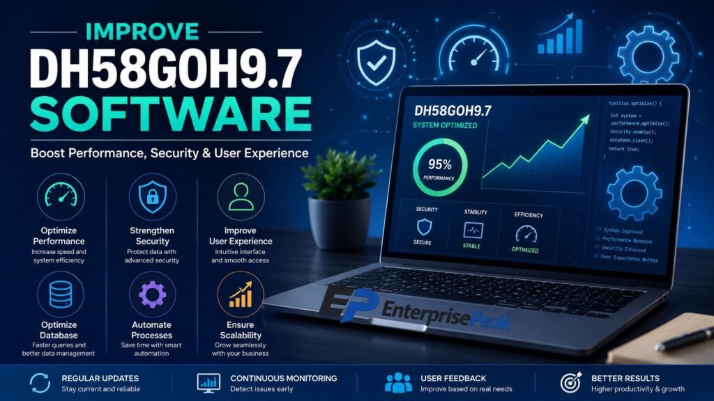 improve dh58goh9.7 software