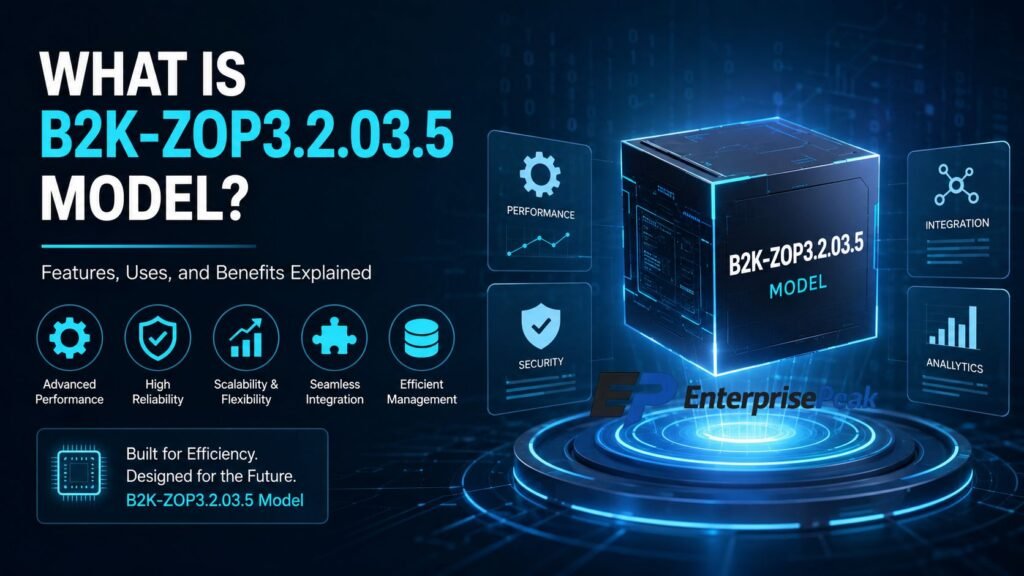 what is b2k-zop3.2.03.5 model