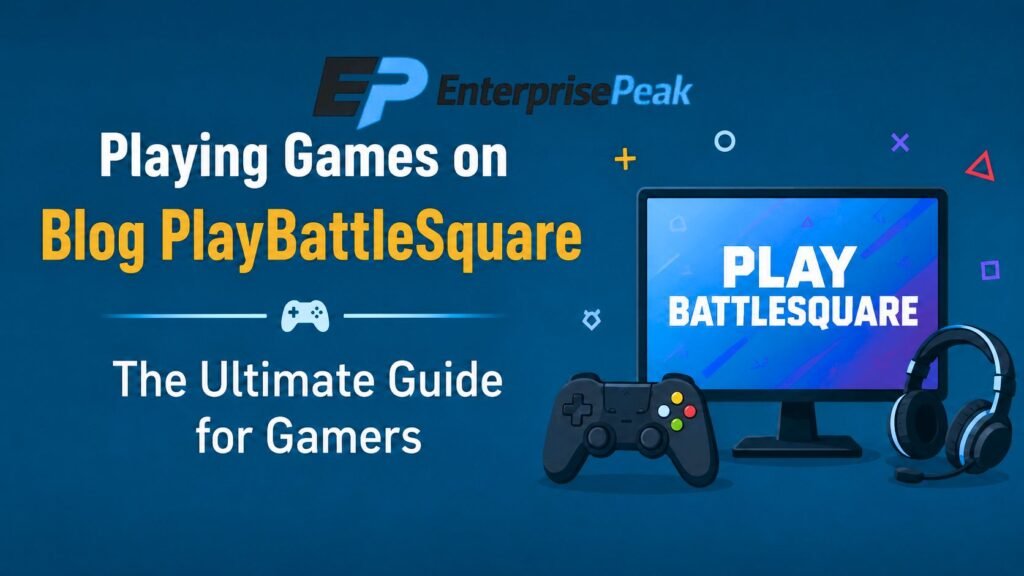 Playing Games on Blog PlayBattleSquare