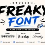 Brooke Irvine freaky font