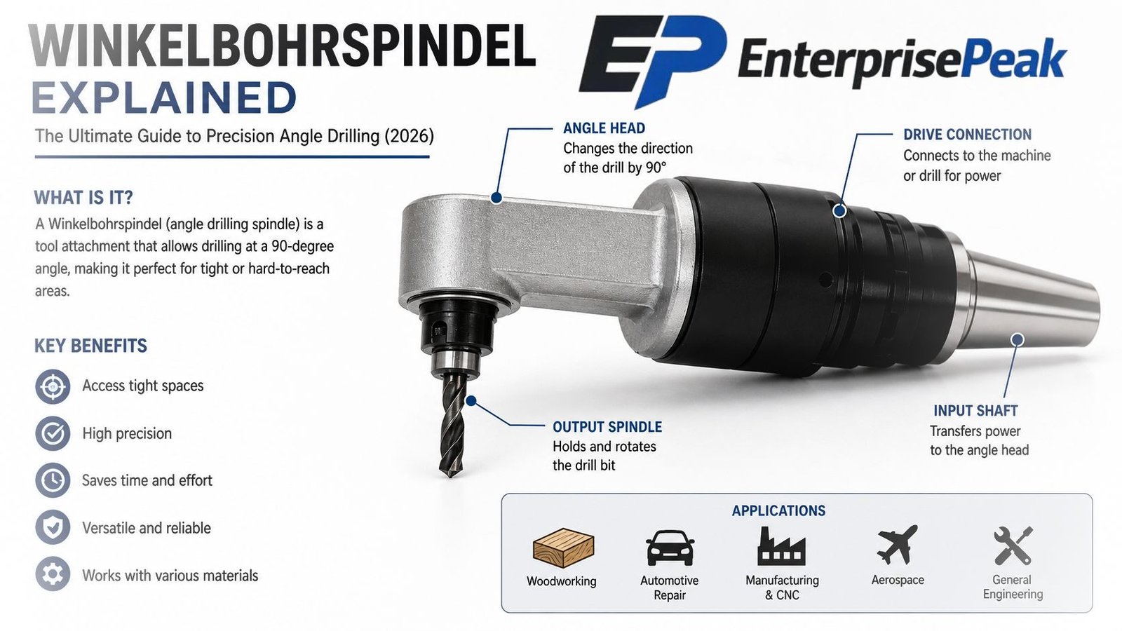 Winkelbohrspindel