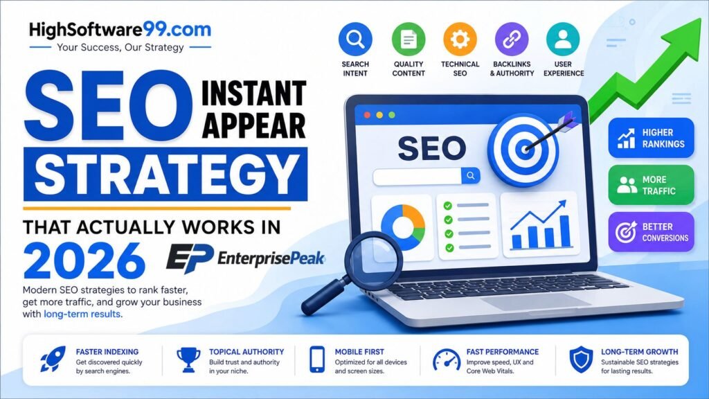 SEO Instant Appear HighSoftware99.com