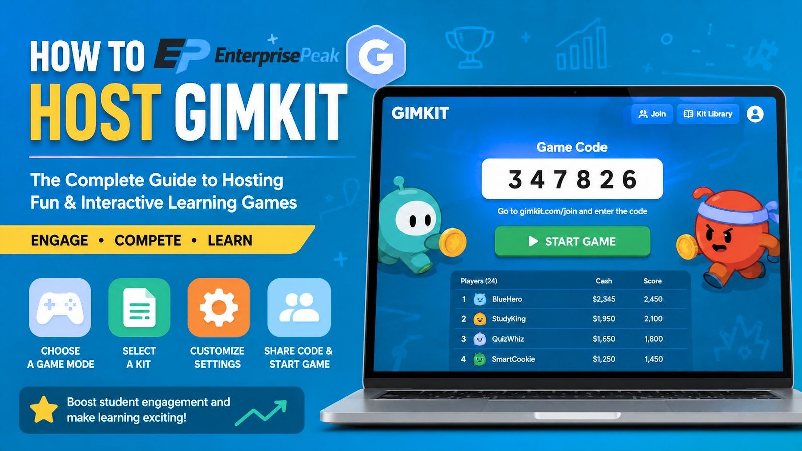 Host Gimkit