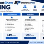 backtofrontshow pricing