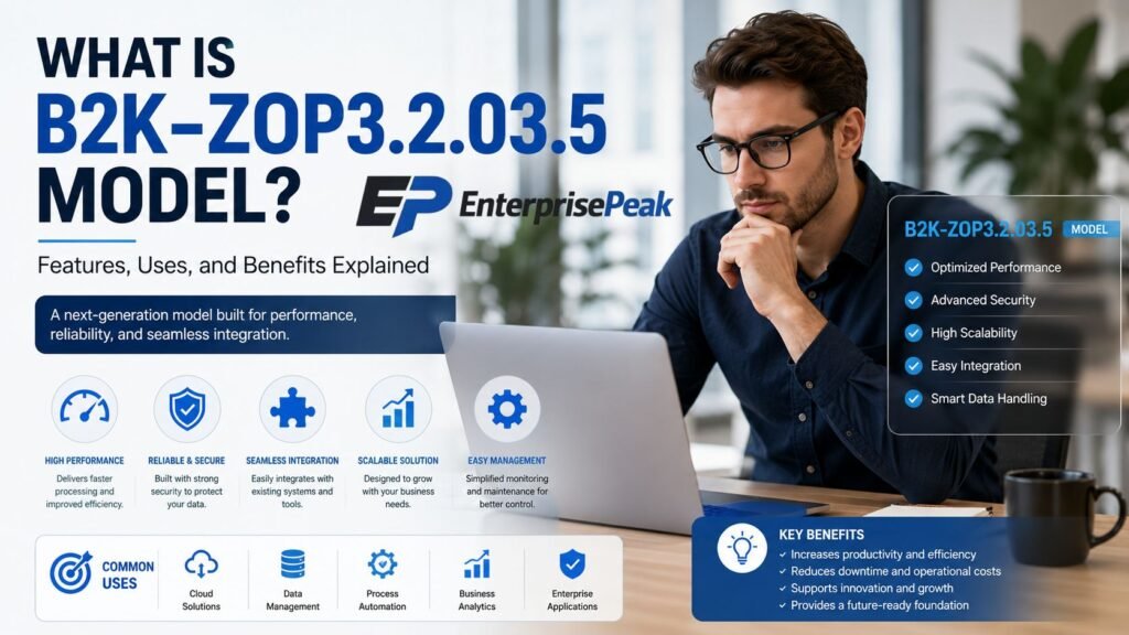 what is b2k-zop3.2.03.5 model